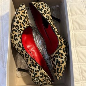 Animal print Pumps- Nine & Co